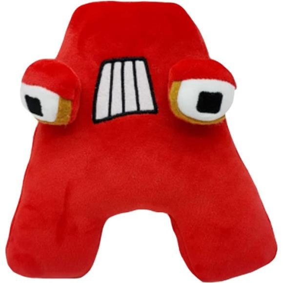 Alphabet A Soft Pillow Decoration of Stuffed Animal Plush Toys - Picture 1 of 7